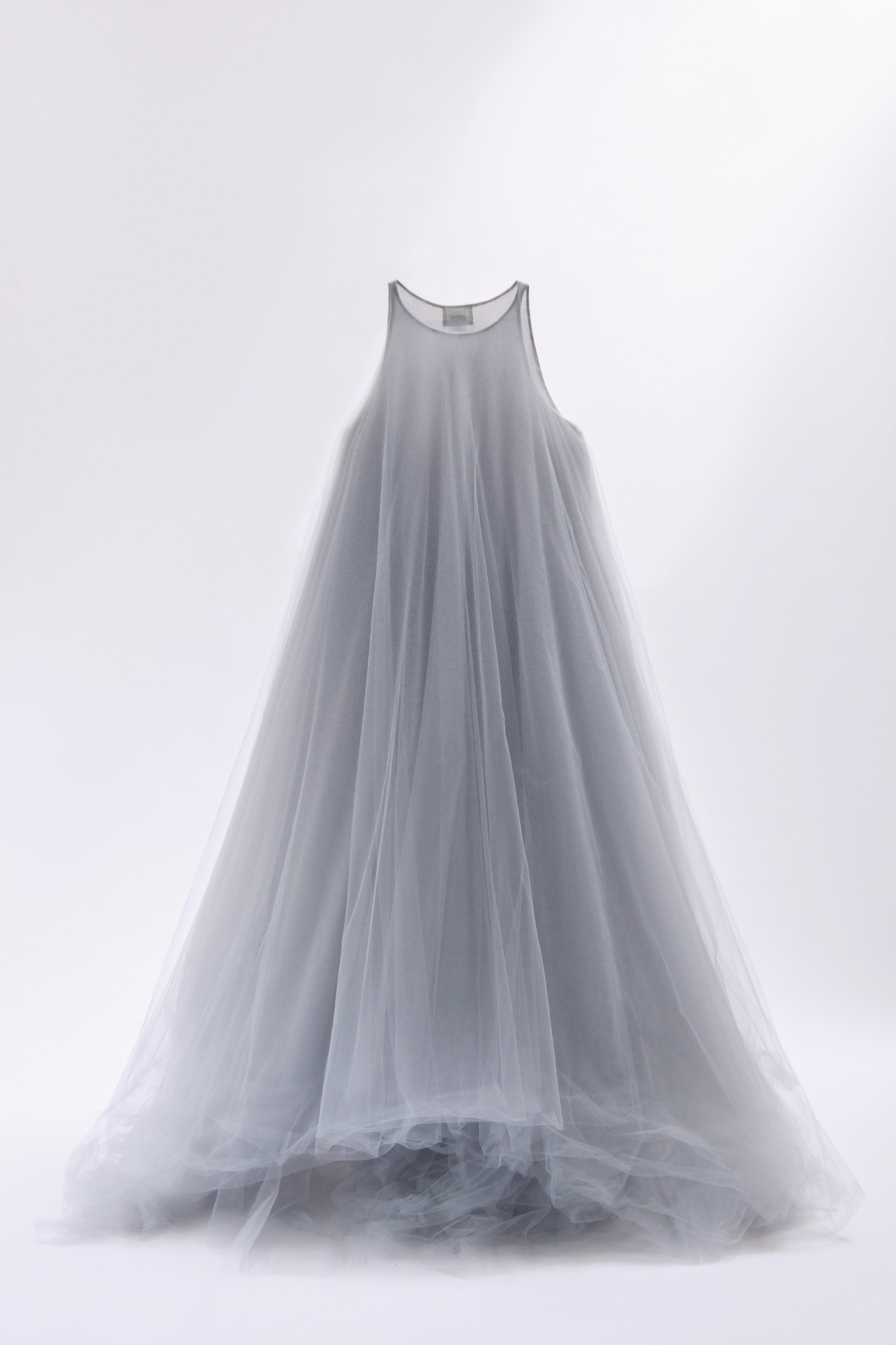Seamless Blue Tulle Dress