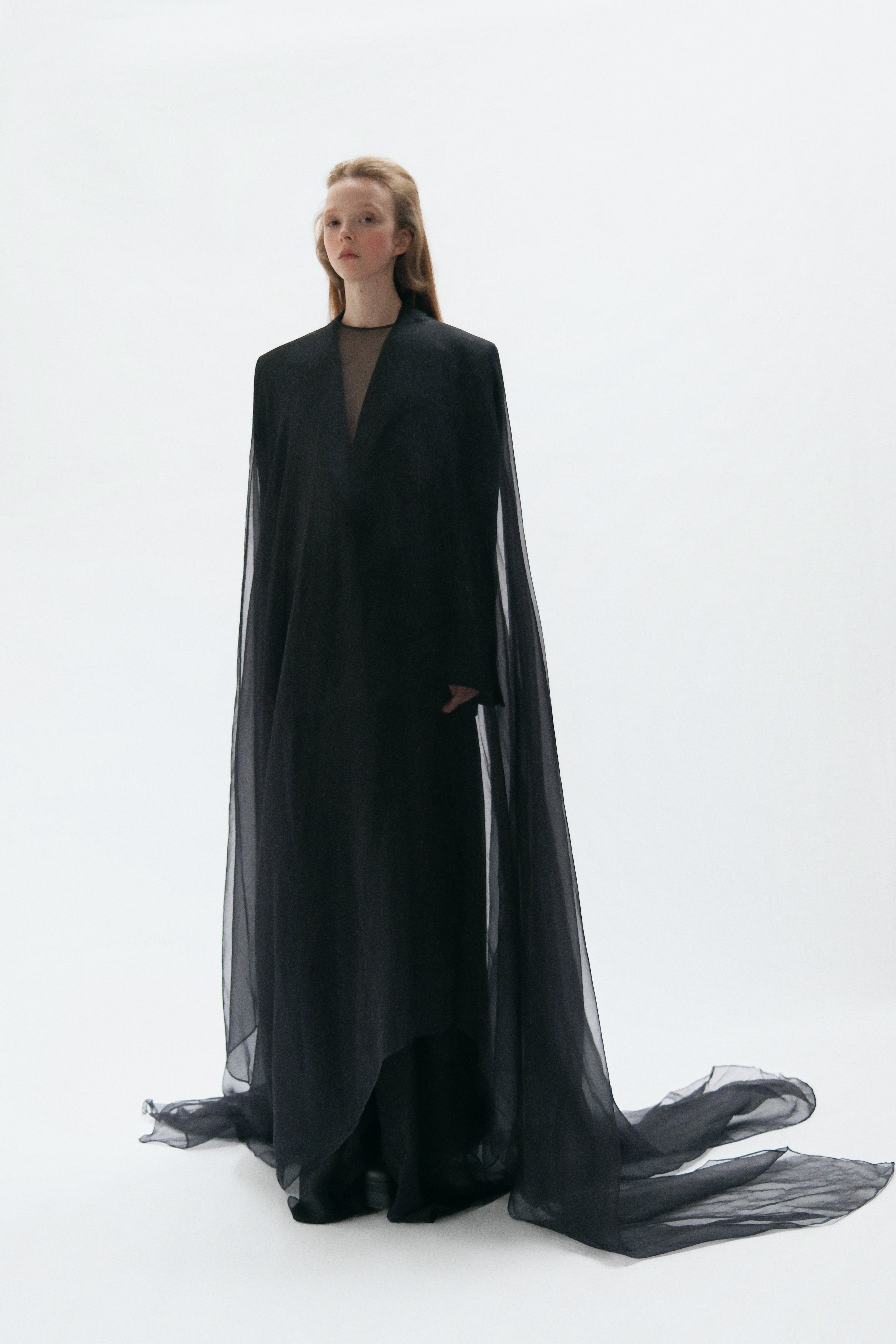 Smokey Silk Cape