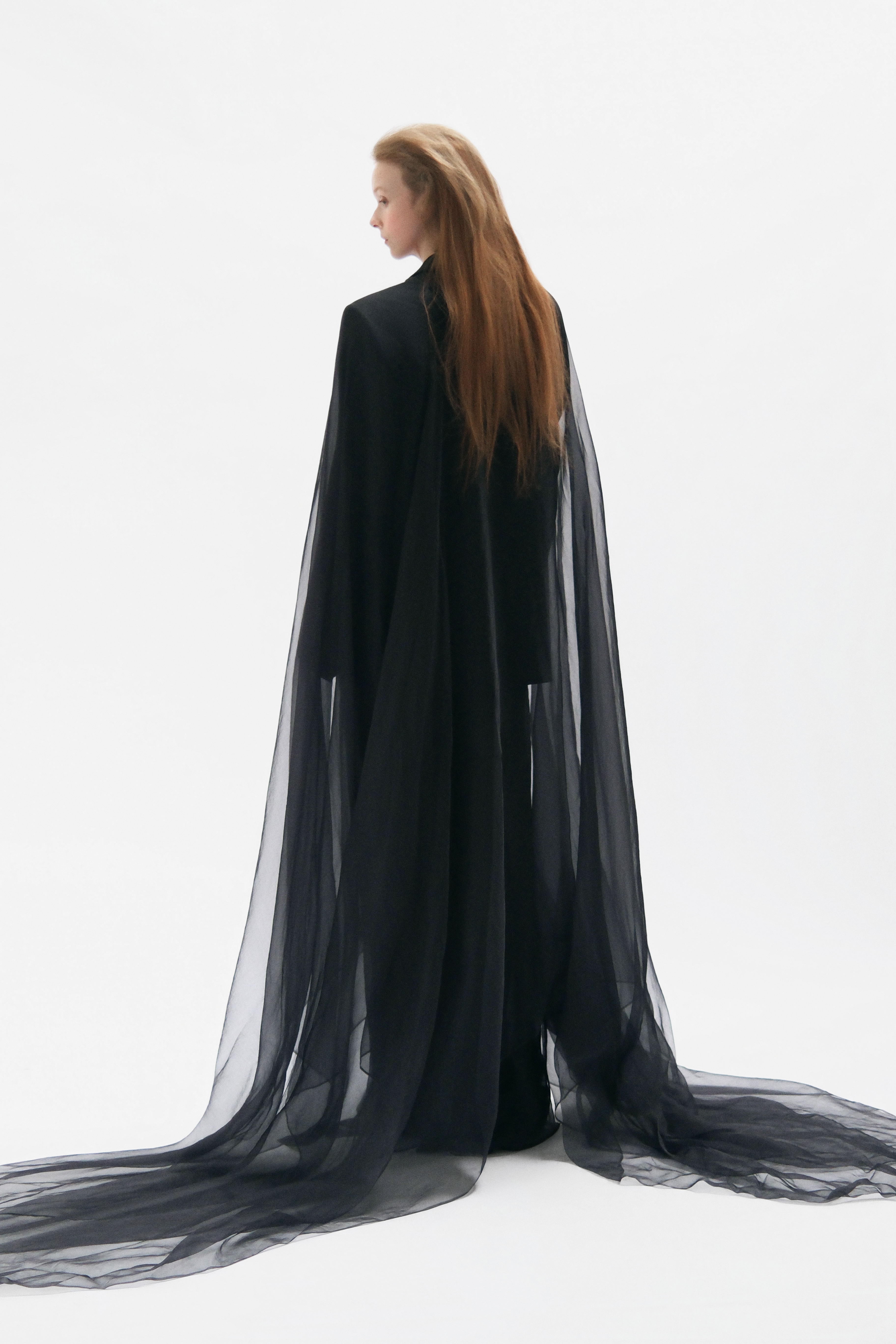 Smokey Silk Cape