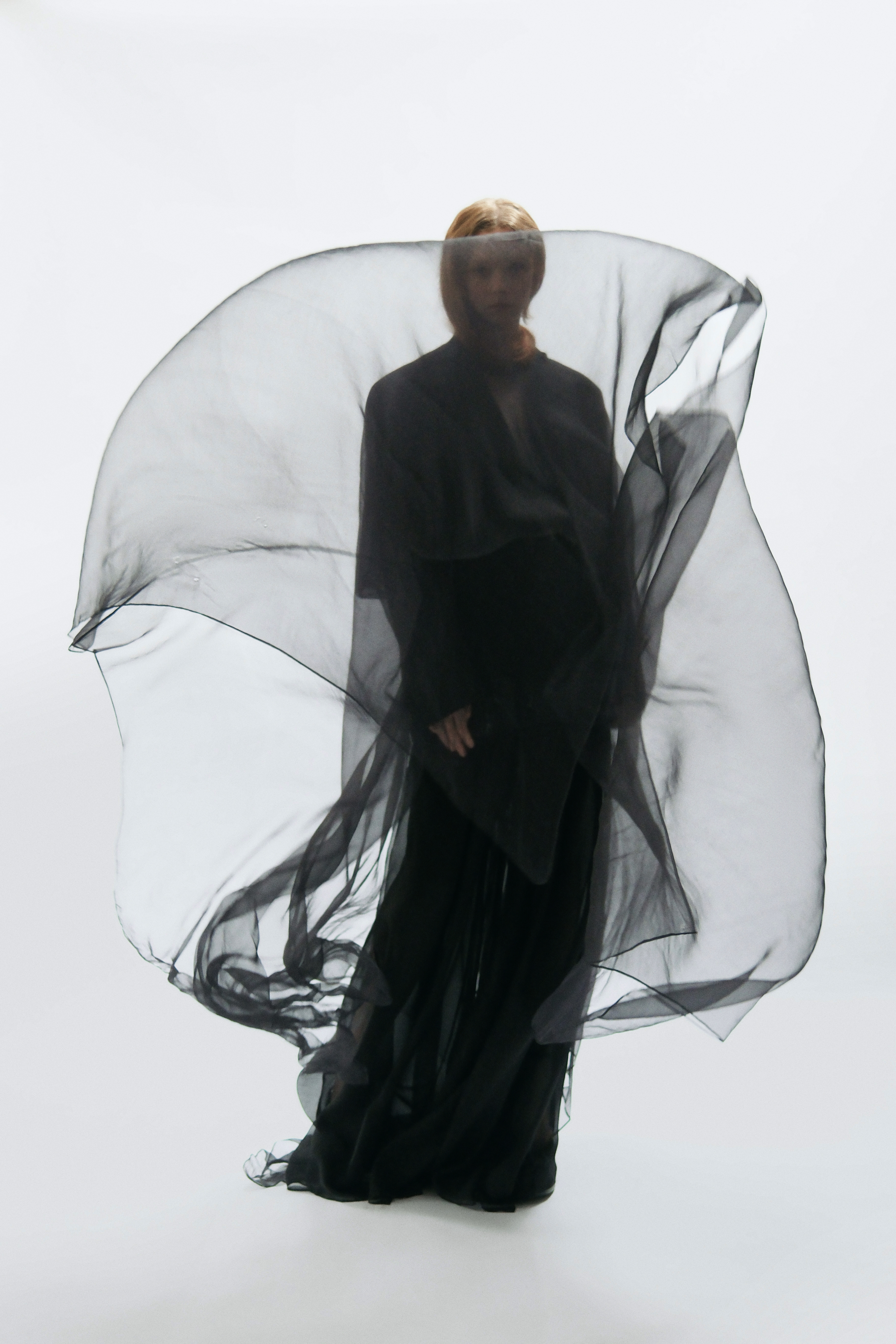 Smokey Silk Cape
